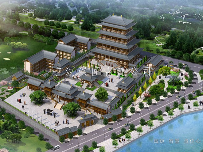 仿唐風格古建·寧波古建施工·傳承唐式建筑營造法式